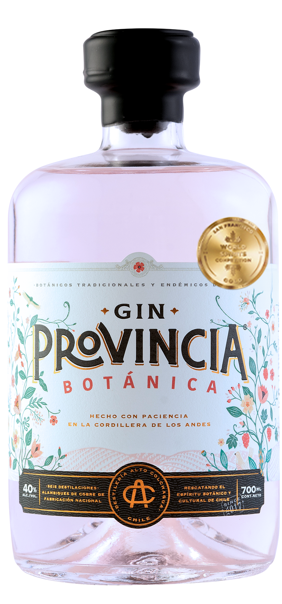 Botella Gin Provincia Botánica